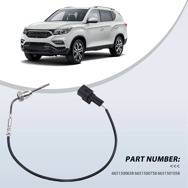 

6651500658 6651500758 6651501058 Exhaust Gas Temperature Sensor For SSANGYONG KYRON REXTON/II ACTYON/SPORTS 2.7L