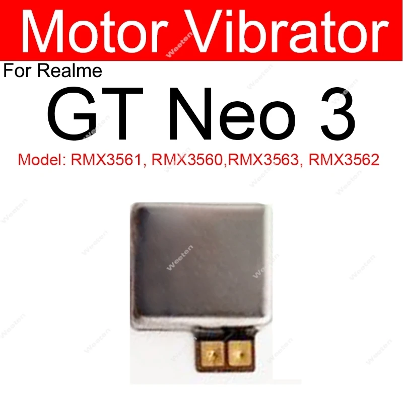 محرك هزاز ل Realme GT Neo 3 3T 5 6 6T SE GT 7T GT 7 T Neo 7 SE محرك هزاز المحرك الاهتزاز إصلاح أجزاء