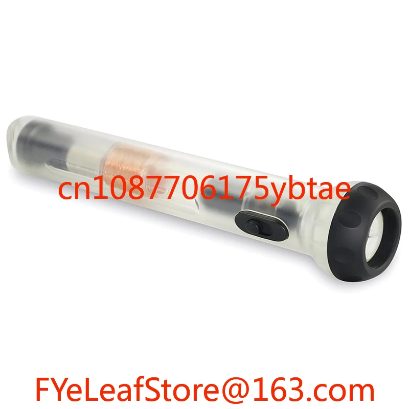 Hand Crank Physics Faraday Permanent Flashlight