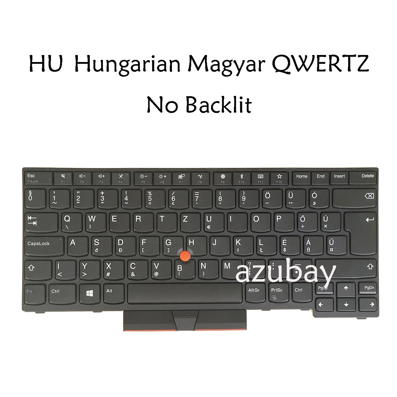 Teclado húngaro QWERTZ para ordenador portátil Lenovo Thinkpad L390 20NR 20NS, L480 20LS 20LT, L490 20Q5 20Q6, T480s 20L7 20L8, sin retroiluminación