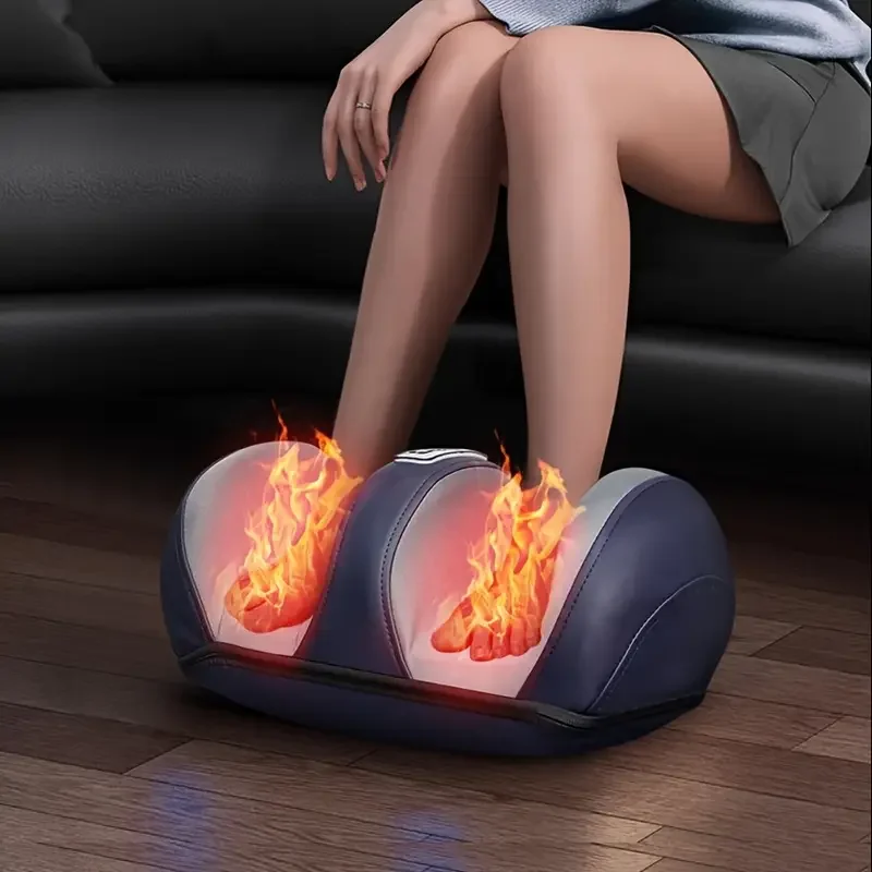 

Foot massager, a heartwarming holiday gift for parents! Ergonomically designed for acomfortable fit, it simulates human-like ro