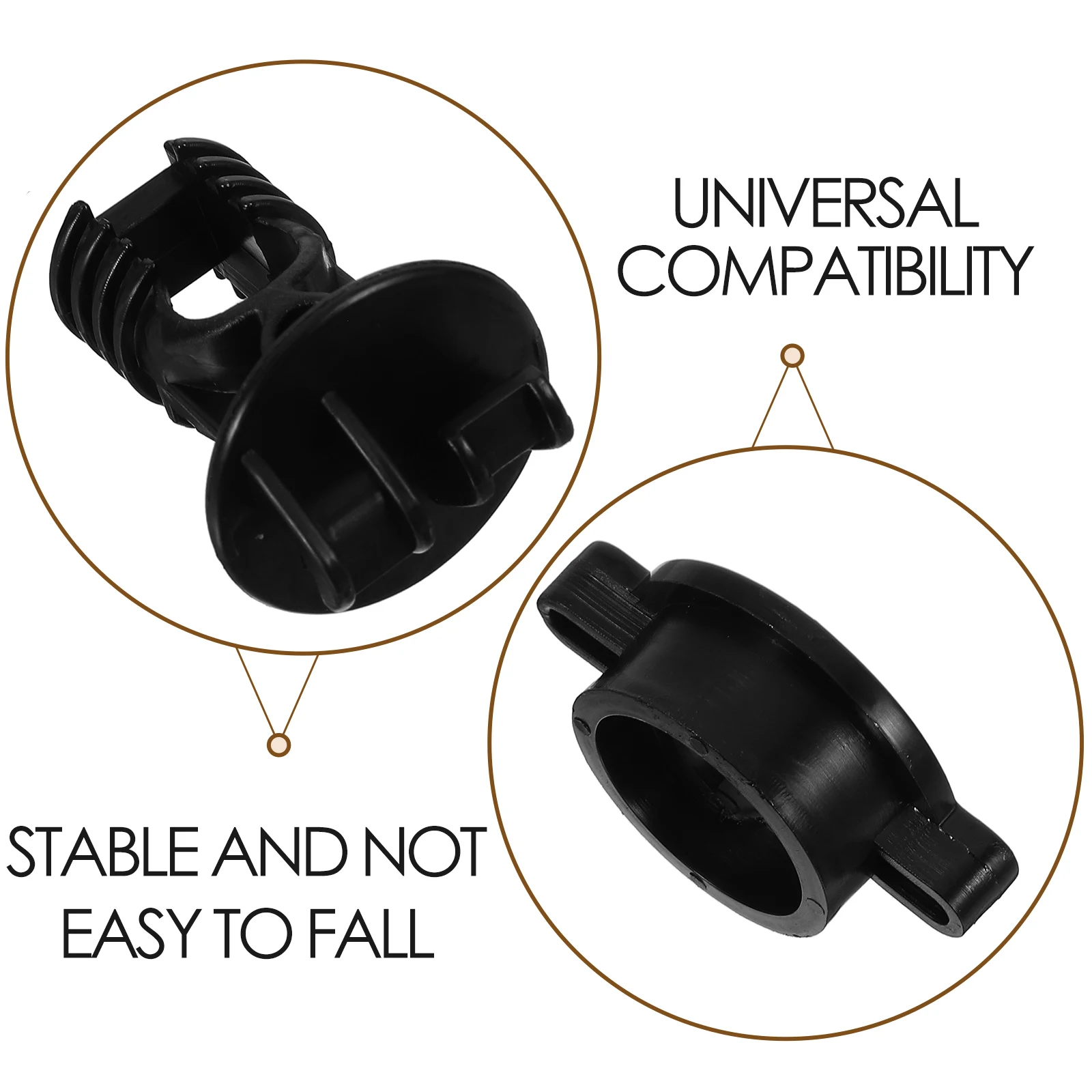 10pcs Electric Fence Gate Insulators Handle Anchor Horse Poultry Livestock Animal Fence Wire Insulators Wood Post