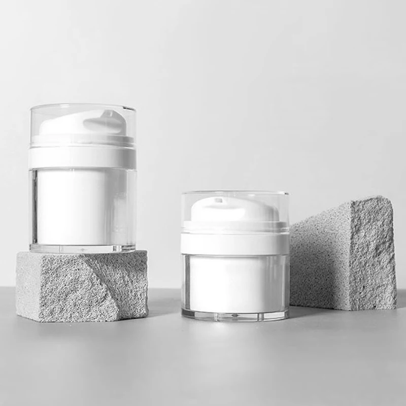 AfriAirless-Pot à pompe de tous les jours, distributeur de lotions, échantillon de crèmes illables, récipient cosmétique de voyage, hydratant, bouteille sous vide, anti-fuite