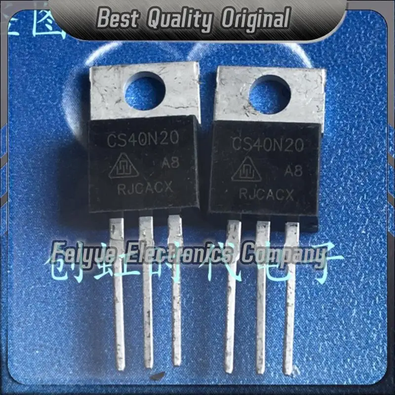 5PCS-20PCS   CS40N20  MOS 40A 200V CS40N20A8H TO-220 Best Quality Imported Original