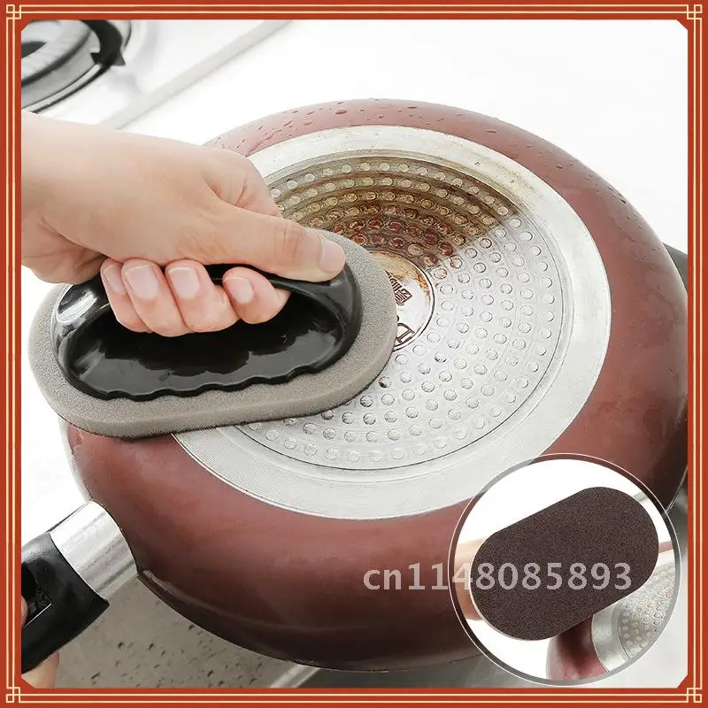 Magic Sponge Kitchen Brush Melamine Cleaning Sponge Brush Knife Descaling Pan Pot Cleaner Strong Decontamination Brushes