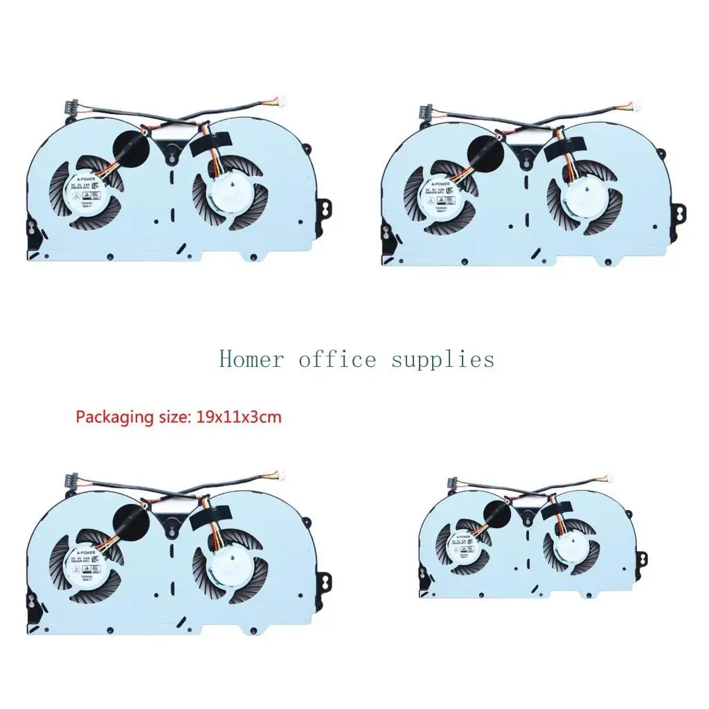 

K43B Replacement GPU Fan for Metabox P950EP P960ED Metal Construction Cooling Fans