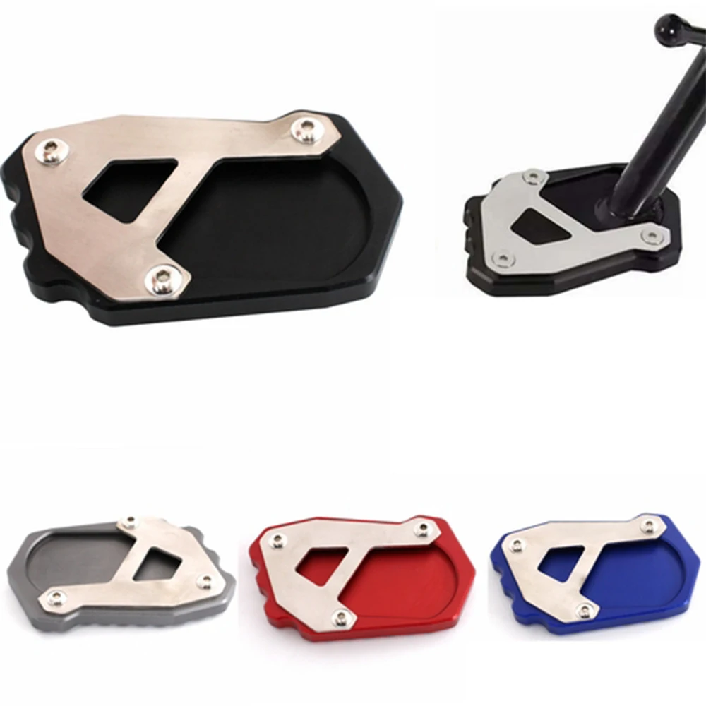 For R1200GS ADVENTURE Low Suspension VersionAdv Motorcycle Accessories CNC Kickstand Foot Side Stand Extension Pad Support Plate