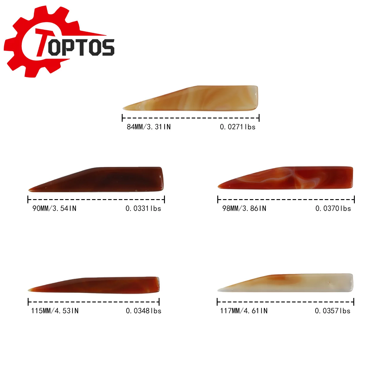 Toptos Agaat polijstgereedschap voor het polijsten van sieraden en afwerken van wasmodellen, handgereedschap voor het gladmaken van metalen oppervlakken voor juweliers