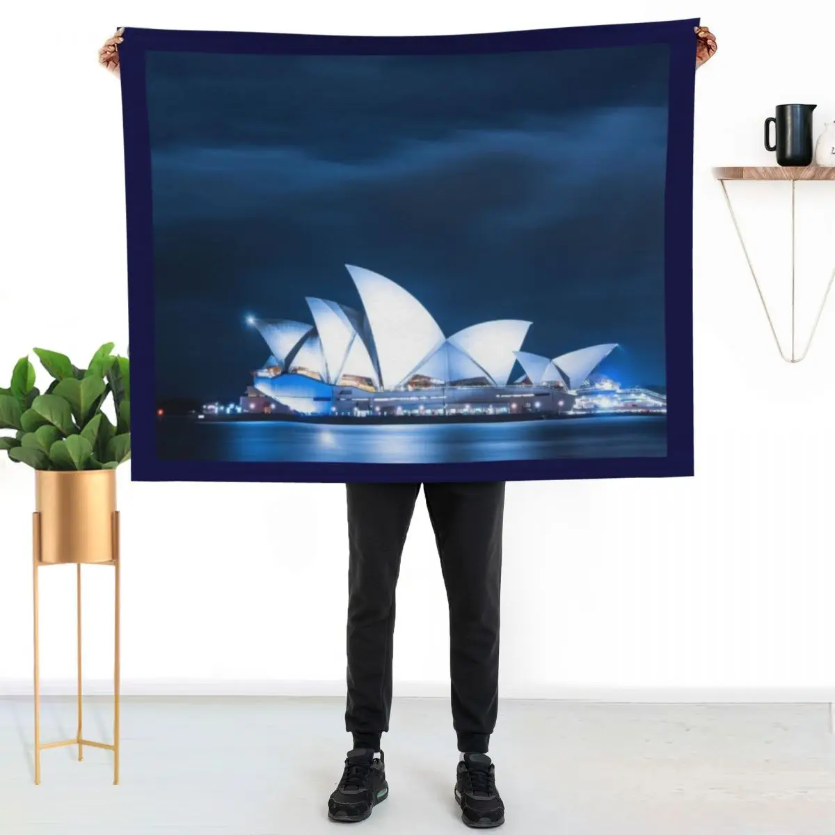 

Sydney Throw Blanket Color Fast Cozy Throw Blanket