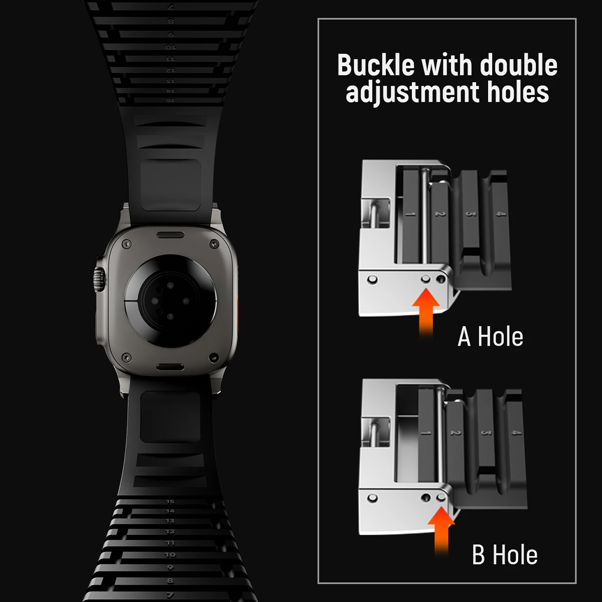 Custodia + cinturino per Apple Watch Ultra 2 49mm 45mm 46mm Cover protettiva in metallo acciaio inossidabile + cinturino sportivo da uomo in silicone per la serie 11