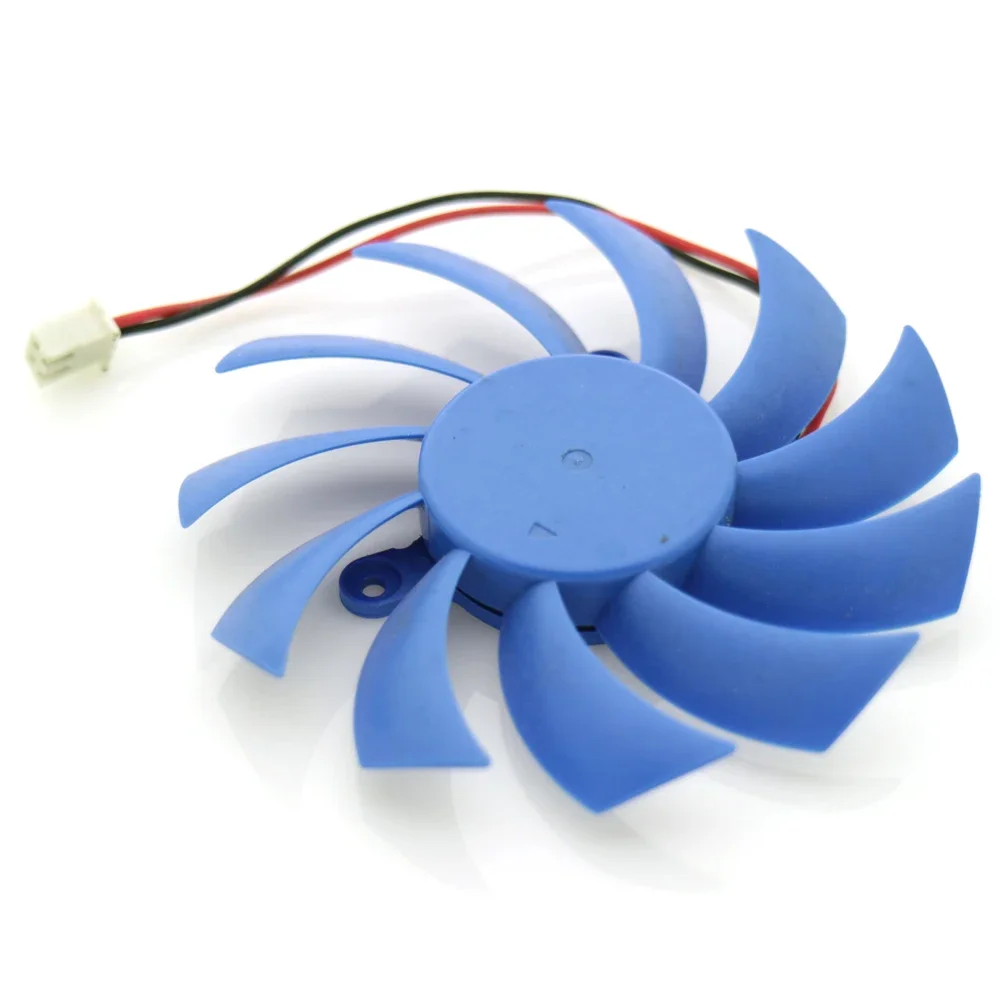 

PLD08010D12HH DC12V 0.35A 75mm 2Wire 2Pin For Graphics Card Cooling Fan