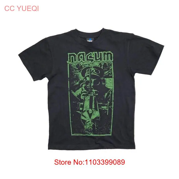 Nasum Vintage 2000s T Shirt Grindcore Dismember Repulsion Crucifix Metal Tee