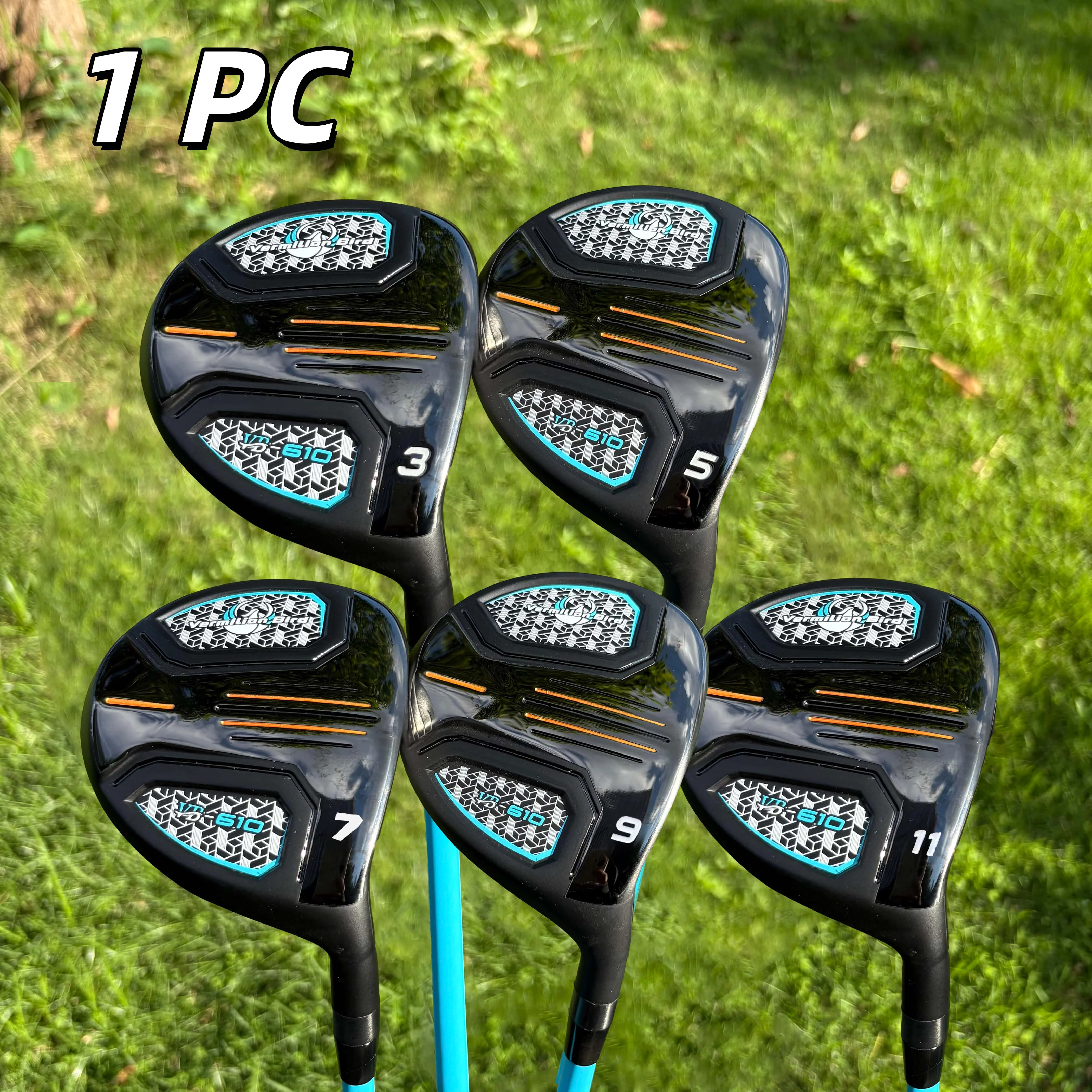 Golf Fairway Wood 3# 5# 7# 9# 11# Options Carbon Texture Crown Black Head Mint Graphite Shaft High Launch Distance Fairway Wood