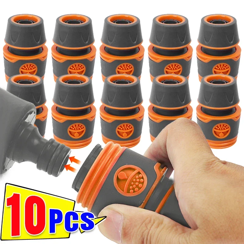 10/1PCS Garden Hose Quick Connector Faucet Extender Hose Connection Joint Garden Water Pipe Connectors Watering Pipe Fittings