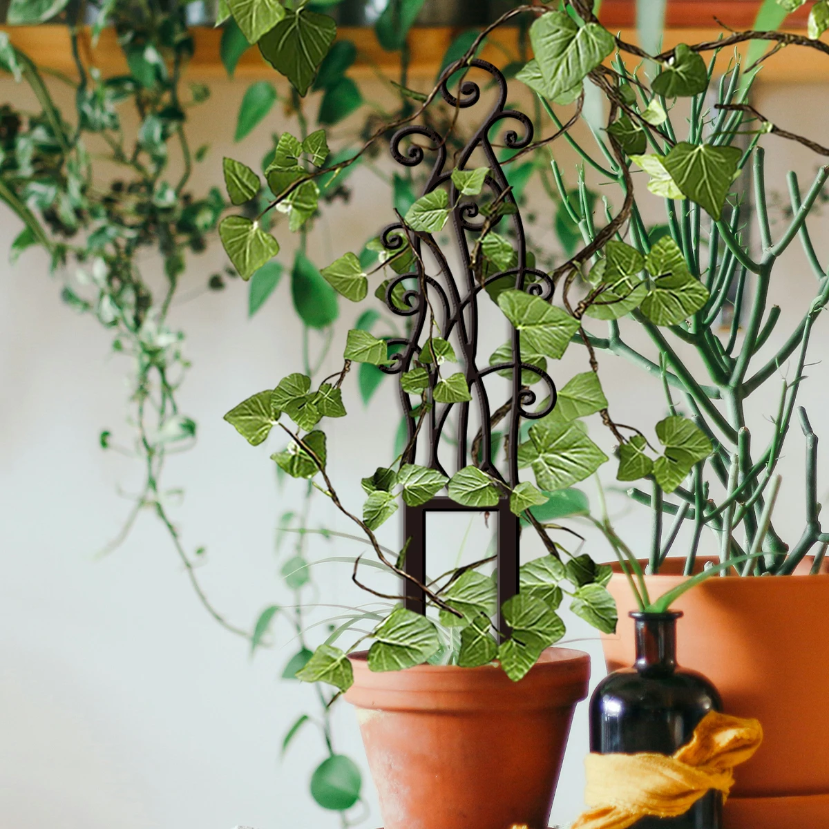 โครงเหล็กสำหรับต้นไม้ในกระถาง  - Plant Support Stake บทวิจารณ์และราคา