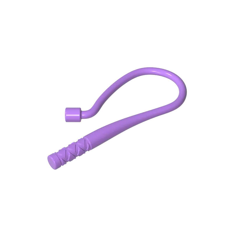 Gobricks 10PCS 88704 Equipment Bricks Whip Bent Parts Compatible MOC Building Block Adult DIY Education Creative Toys Model Sets