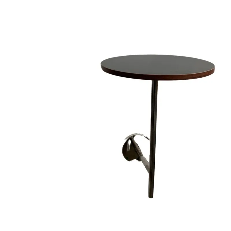 

Milk tea drink shop, cake shop cafe Internet celebrity wall mounted small round table, wall hanging table booth table