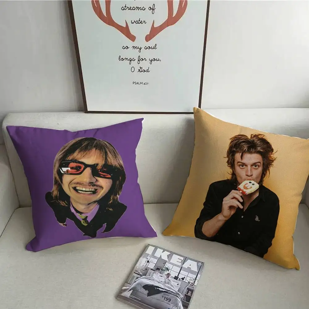 D-Djo المغني جو K-كيري كيس وسادة قصيرة أفخم الوجهين طباعة مربع رمي وسادة تغطي أريكة وسادة المنزل ديكور #5