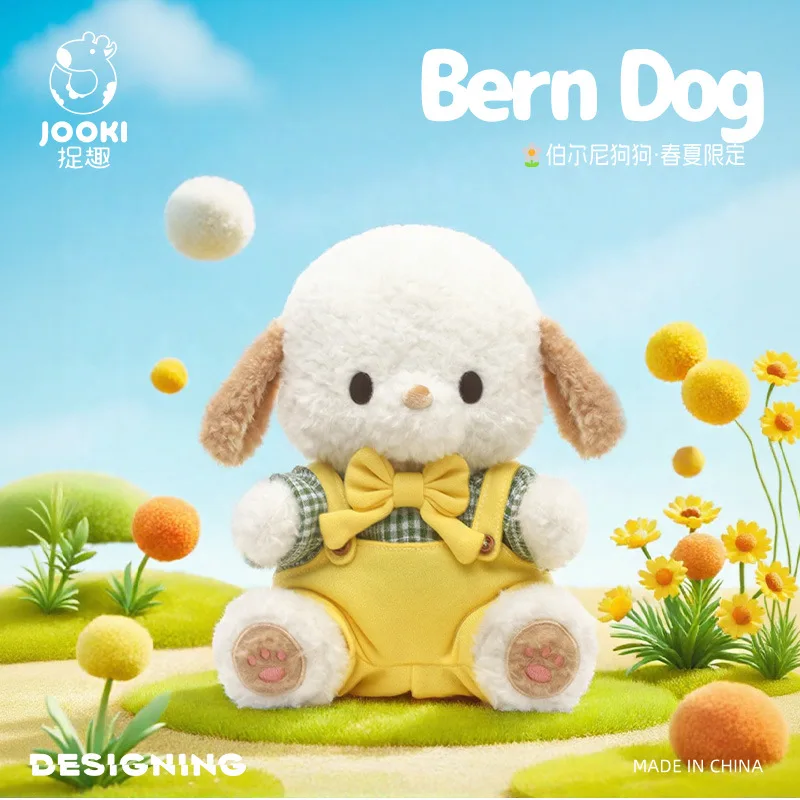 

Bern Puppy Plush Toy Cute Bernese Mountain Dog Doll Soft Stuffed Animal Sleeping Pillow Kawaii Companion Doll For Birthday Gift