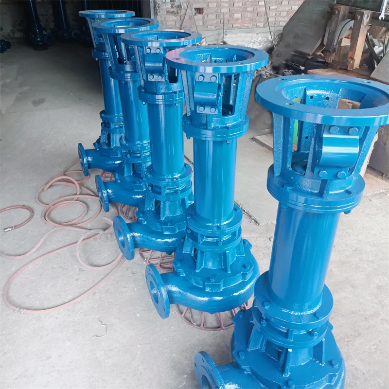 Pompa per acque luride subacquee ad alta efficienza Pompa centrifuga in ghisa resistente all'usura e senza intasamento con alimentatore motore