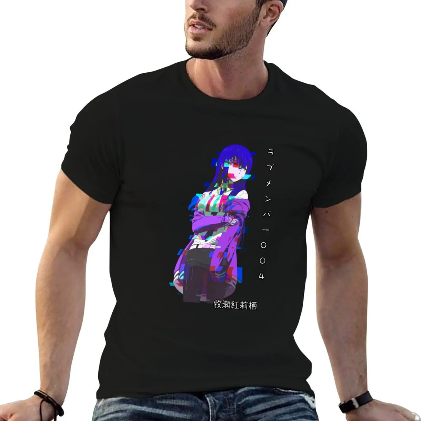 Steins Gate Kurisu Makise (A.K.A Christina) T-Shirt Novelty Graphic Tee Shirt