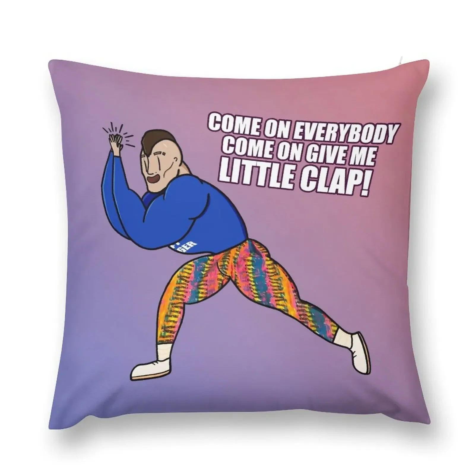 Give Me a Little Clap! Throw Pillow pillow cover luxury Cushions Cover pillow