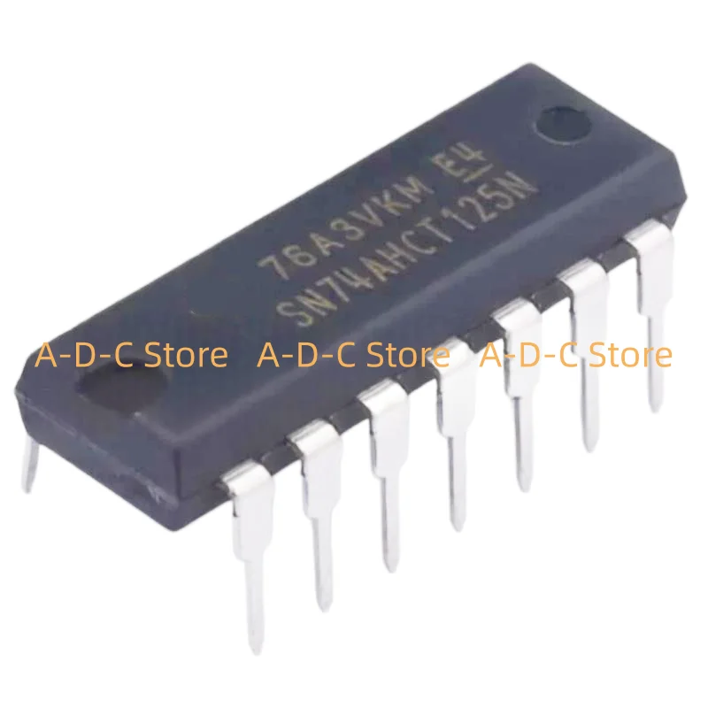 (5-10piece)100% New SN74AHCT125N 74AHCT125N SN74AHCT125 74AHCT125 DIP14 Logic Chip IC In Stock