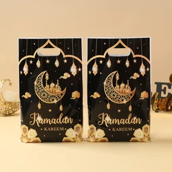 Ramadan Decoration Gift Bags EID Mubarak Decor 2025 For Kids Candy Bags Ramadan Kareem Islamic Muslim Party Eid Al Adha Gifts