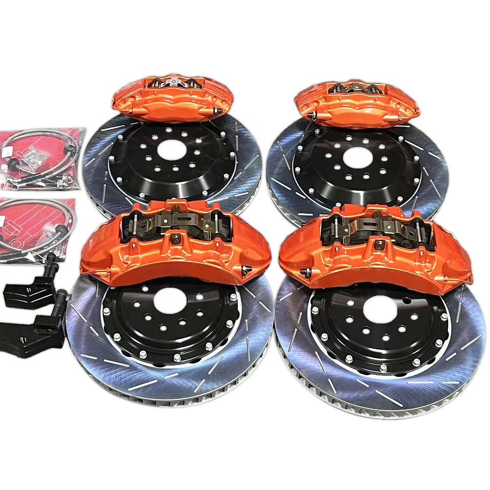 4 Pot Race Front Rear Brake Discs Big Brake Kit for Bmw E30 E34 E39 E46 E60 E90 E92 M5 335I 335Xi 520 535D N55 630I