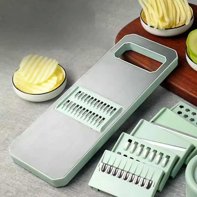 Kitchen Multi-Function Peeler Commercial Slicer Home Use Cucumber Potato Thread Cutter No Hand Injury Vegetable Cutter
