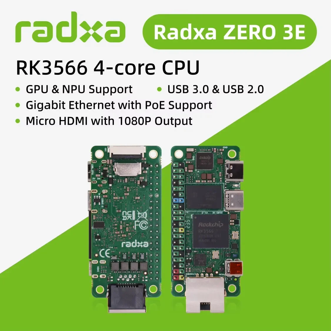 Radxa Zero 3E RK356… - image