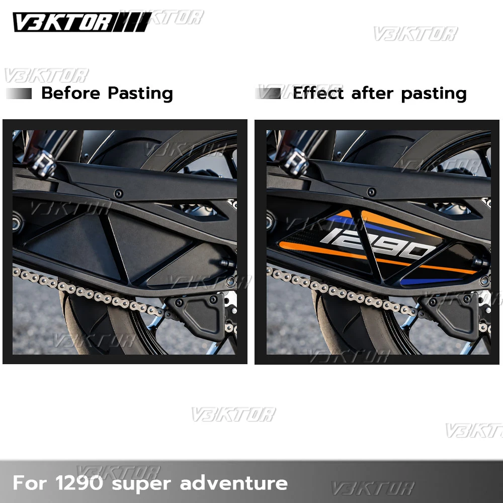 For KTM 1290 Super Adventure S R Motorcycle Swingarm Sticker Rotating Shaft Swing arm Decal Accessories 2021-2025 2024 2023
