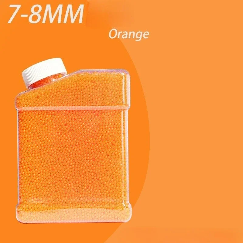 SOTGel ボール 7-8MM ガンおもちゃ弾 アクセサリー 夏 アウトドア 射撃遊び 水遊びゲーム おもちゃ銃 水弾付き