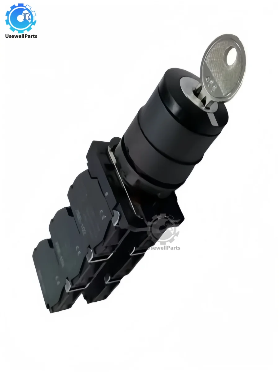 UsewellParts 122516 122516GT Key Switch For Genie Scissor Lifts GS-1530 GS-1532 GS-1930 GS-1932