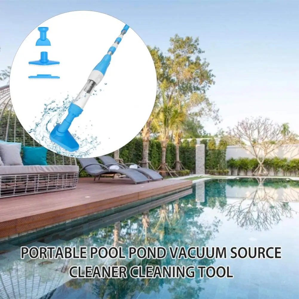 

Cordless Pool Vacuum Powerful Cordless Rechargeable Pool Vacuum Cleaner with Quick Clean-up Handheld Design Efficient for Easy