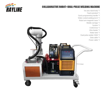 6 Axis Industrial Welding Robot Arm with Dual-pulse welding machine for Precision Manufacturing 2026 Best Price