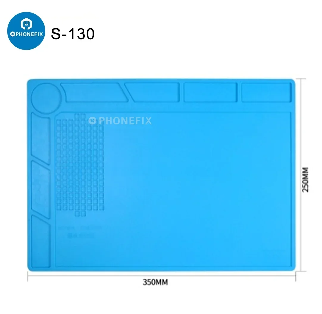 Tampon de réparation d'isolation thermique ESD, poste de travail de soudage, polymères de silicium, plate-forme de maintenance de soudage, kit d'outils de réparation de téléphone