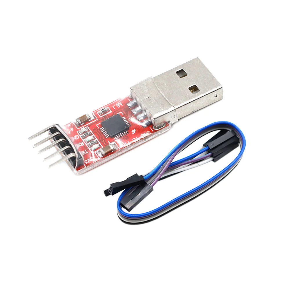 CP2102 USB 2.0 to TTL Module Serial Converter Adapter Module USB to TTL Downloader with Jumper Wires