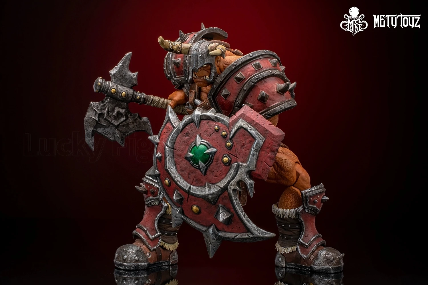 【Original】Metytoyz Bloodskull Iron Broken Ragna Drano Ortodoxo Marrom Action Figure Brinquedos