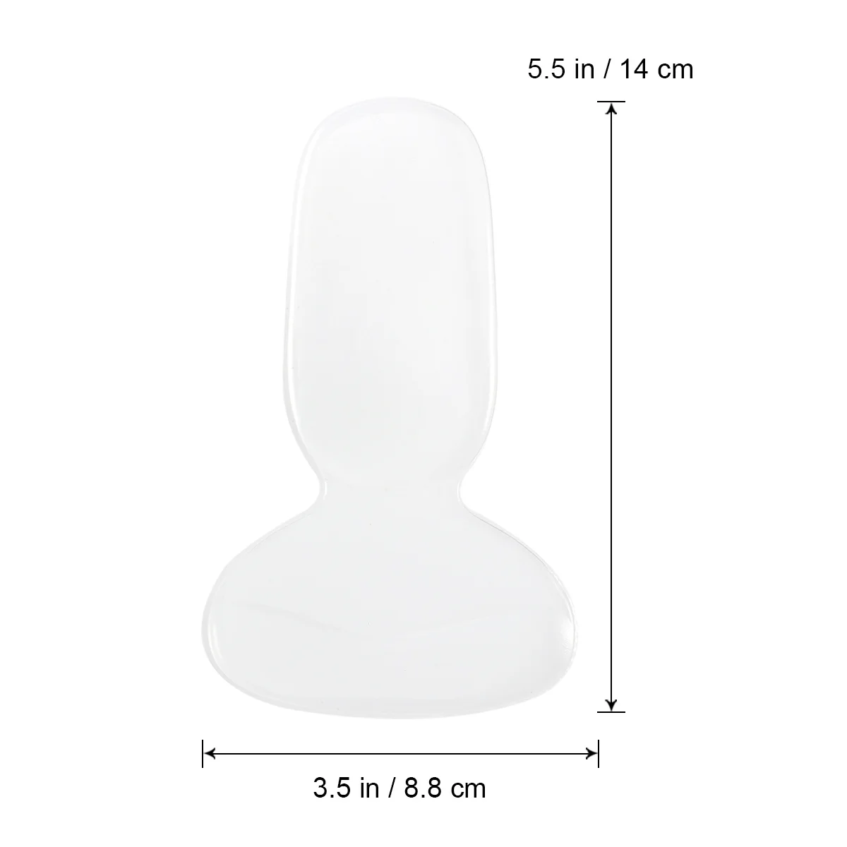 

Thick Silicone Back Heel Pads Self Adhesive Cushion for Pumps Flats Boots High Heels Prevent Blisters Stop Sliding Protect Feet