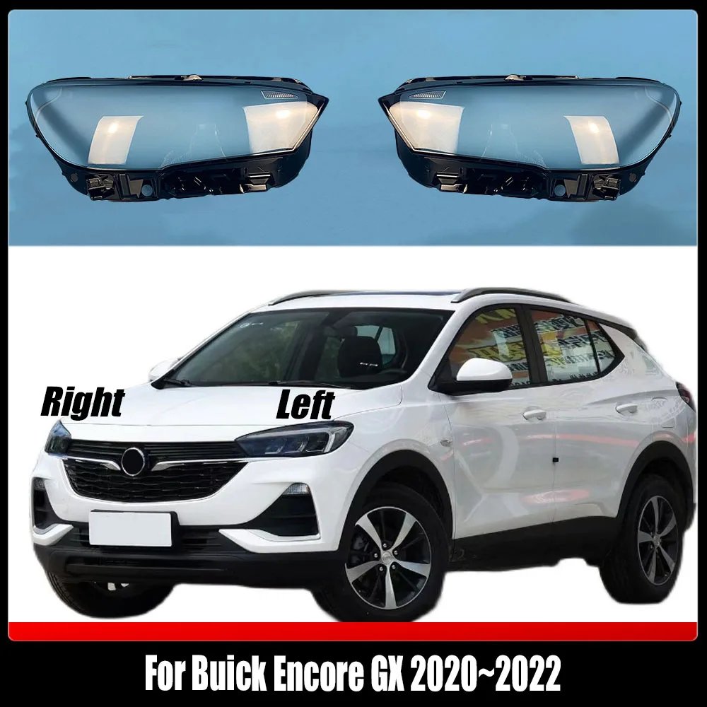 

Headlamp Cover Transparent Headlight Shell Lens Plexiglass Replace Original Lampshade For Buick Encore GX 2020~2022