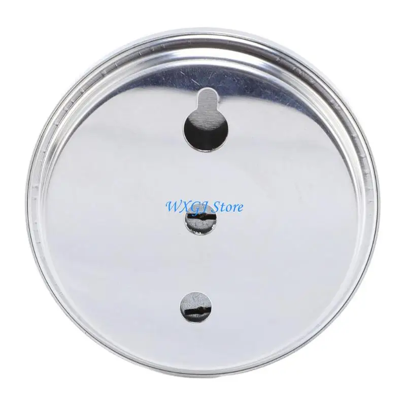 37JE Car Interior Temperature Humidity Meter Analog Climate Reader, Round Mechanical Meter for Fast Indoor Climate Checks
