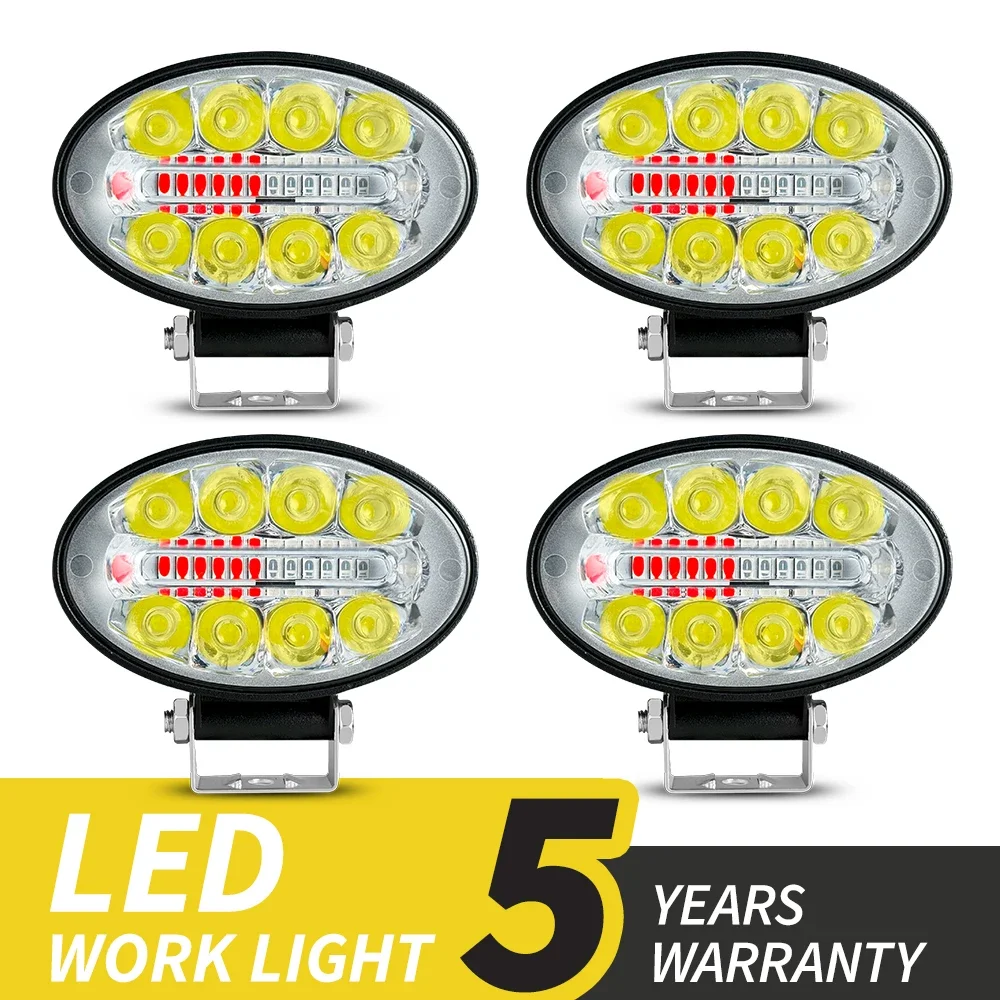 

LED Work Lights Fog Light Spot Led Off Road Lights Super Bright Driving Boat Lights Driving Lights for Truck ATV SUV Boat
