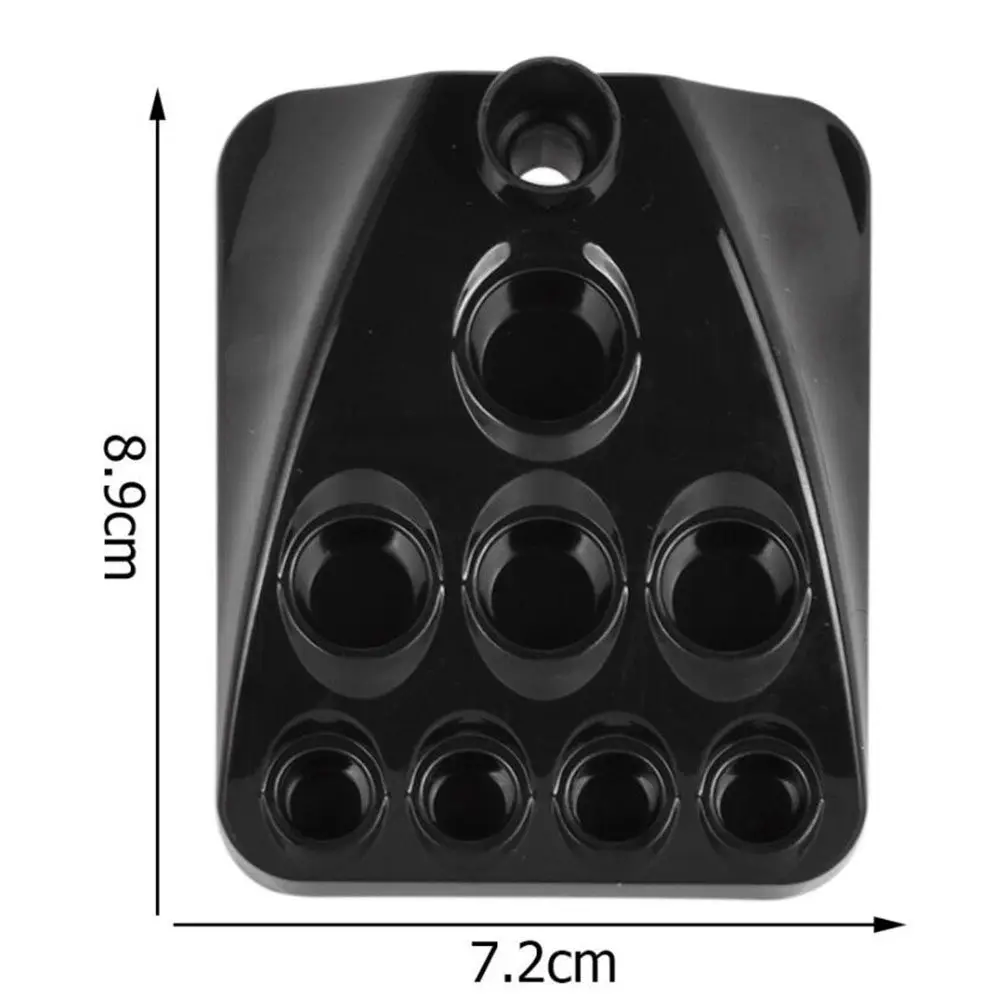 1Pcs Professional Pigment Cup Rack Stand for Tattoo Eyebrow Lips Ink Cups Pens Cotton Swabs Portable ABS Material Salon Tool