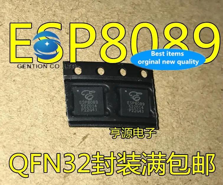 10 Buah 100% Asli Baru Dalam Stok ESP8089 ESPRESSIF QFN32 Chip WIFI