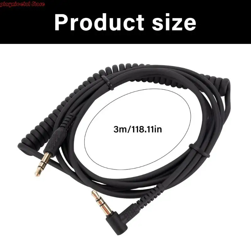 كابل Audios ستيريو E8BA لرصد 2 Major 3 Major 4 سماعات الرأس 3.5 ملم من الذك