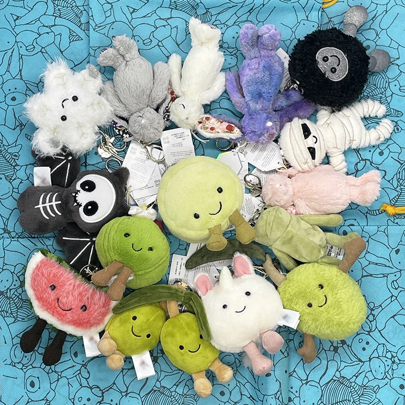 Kids Toys Easter - Plush Toys Rabbit Plush Keychain, Macaron