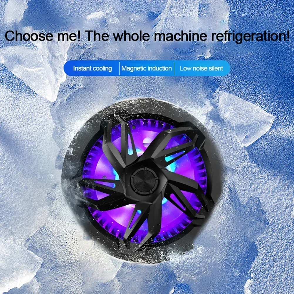 New Mobile Phone Radiator S18 Magnetic Semiconductor Cooling And Refrigeration Mobile Esports Tool Fleetly Cooling