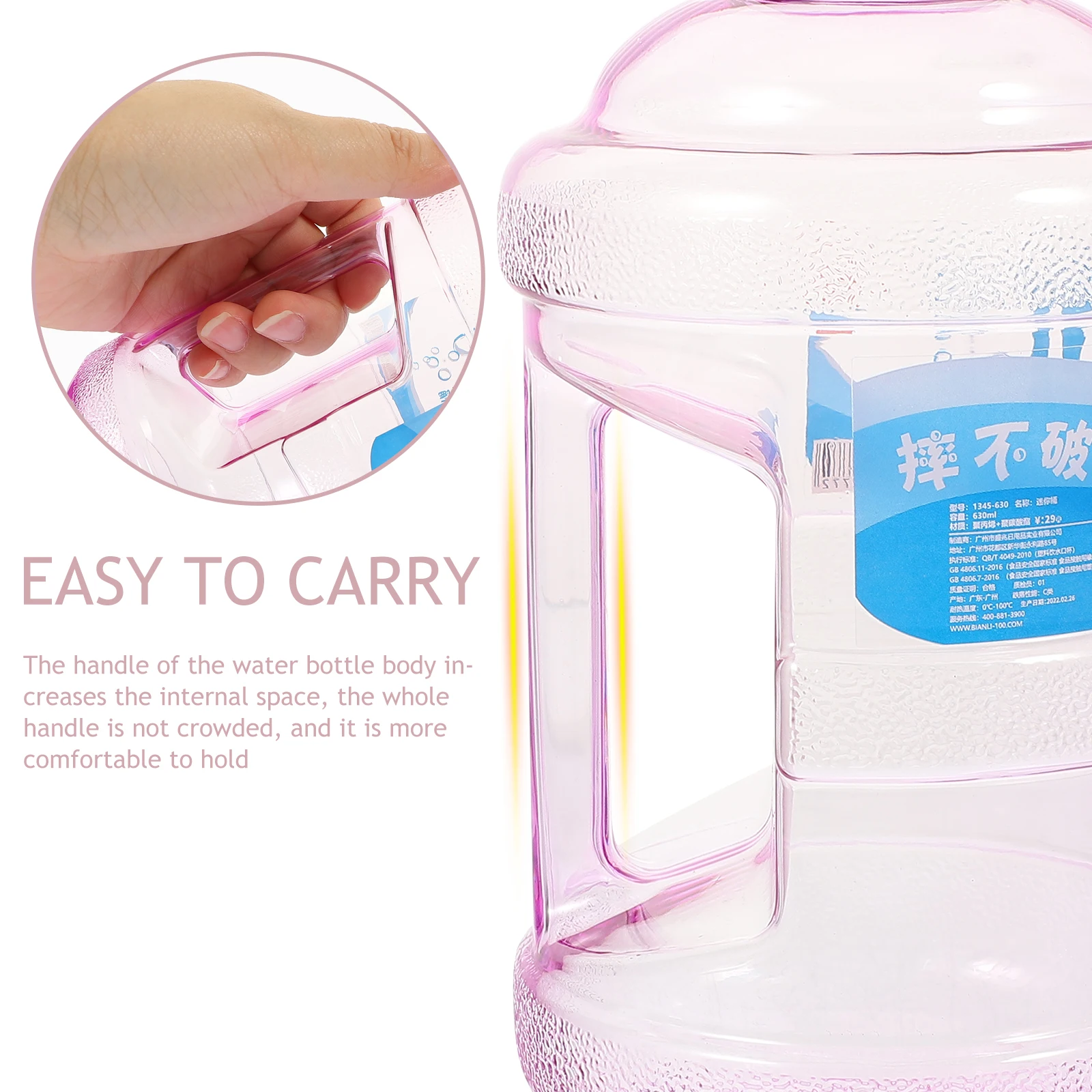 

Portable Fitness Cup Small Water Bottle Travel Sports Bottles Camp Kettle Jug Plastic Athletic