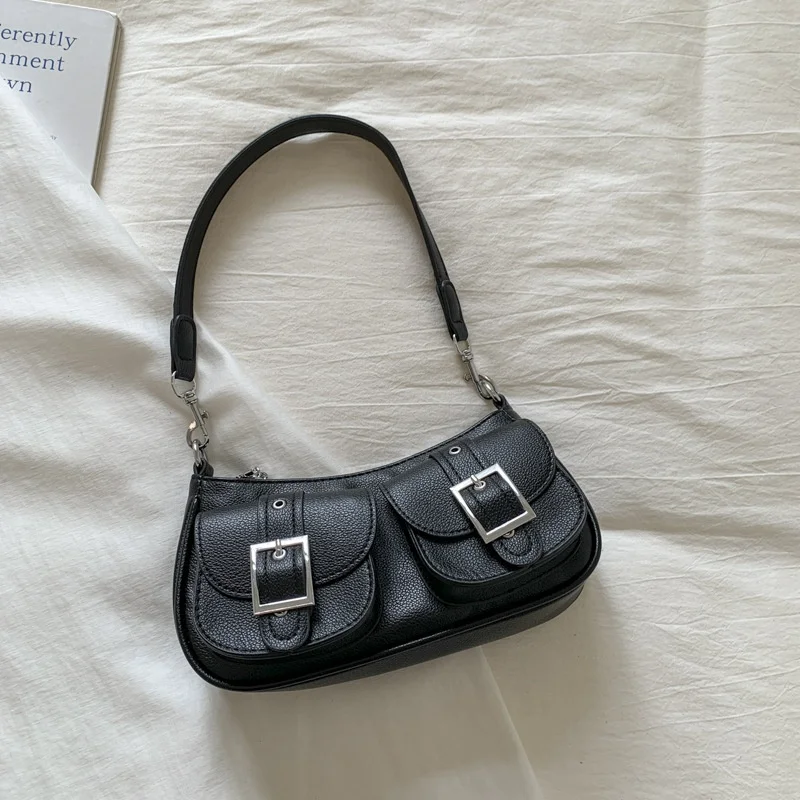 

2025 designer luxury tote bag for women high end retro crossbody shoulder bag fashion korean ins style small bag for woman